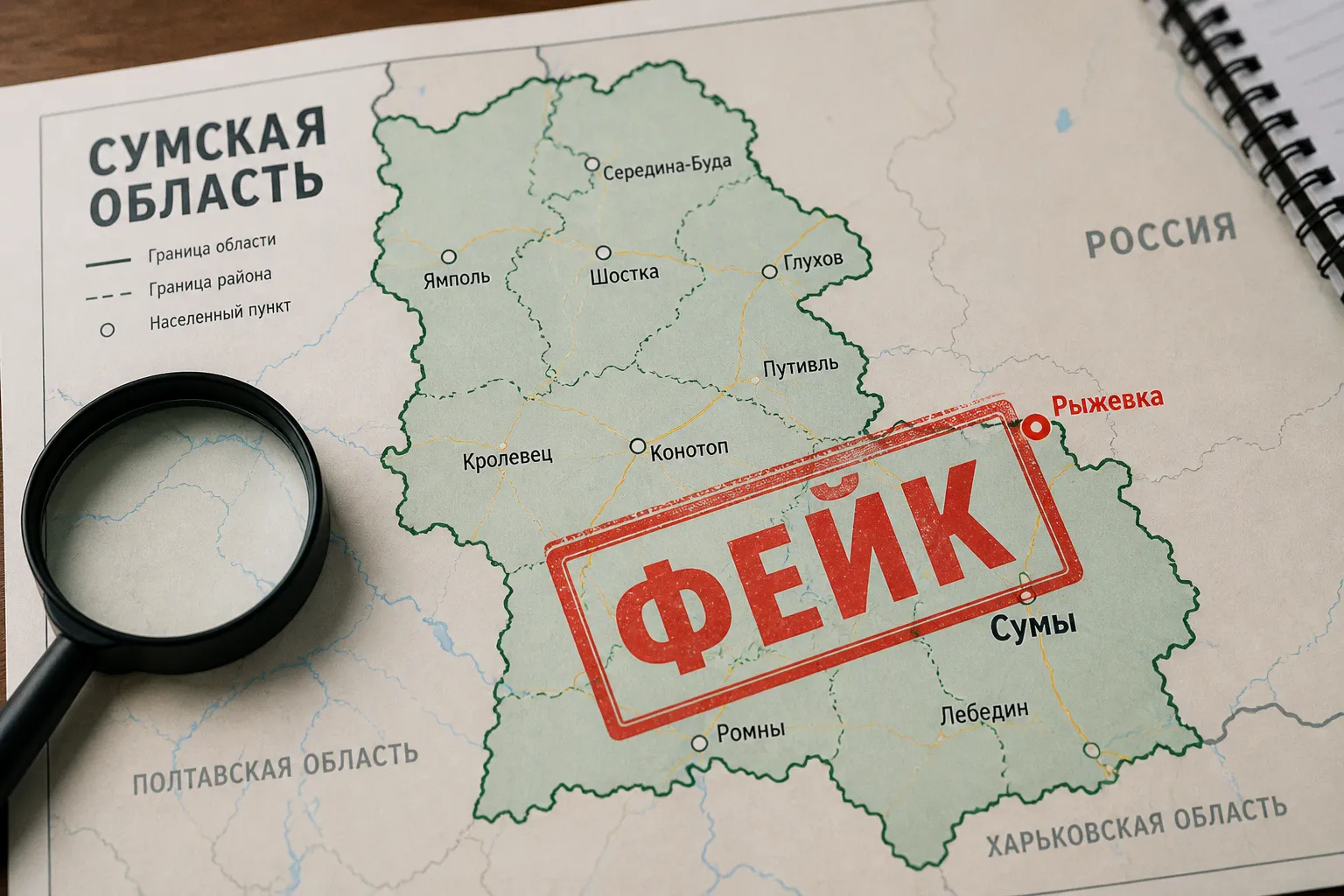 Силы обороны опровергли заявления РФ о «захвате» Рыжевки в Сумской области